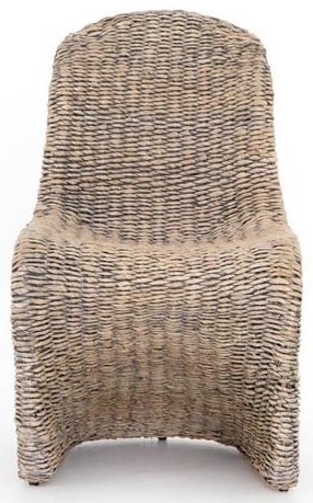 Four Hands Grass Roots JLAN232 Portia Outdoor Dining Chair (Grey Wash